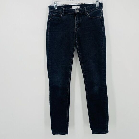 LOFT Denim - LOFT Size 26 Black Modern Skinny Mid Rise Stretch Jeans